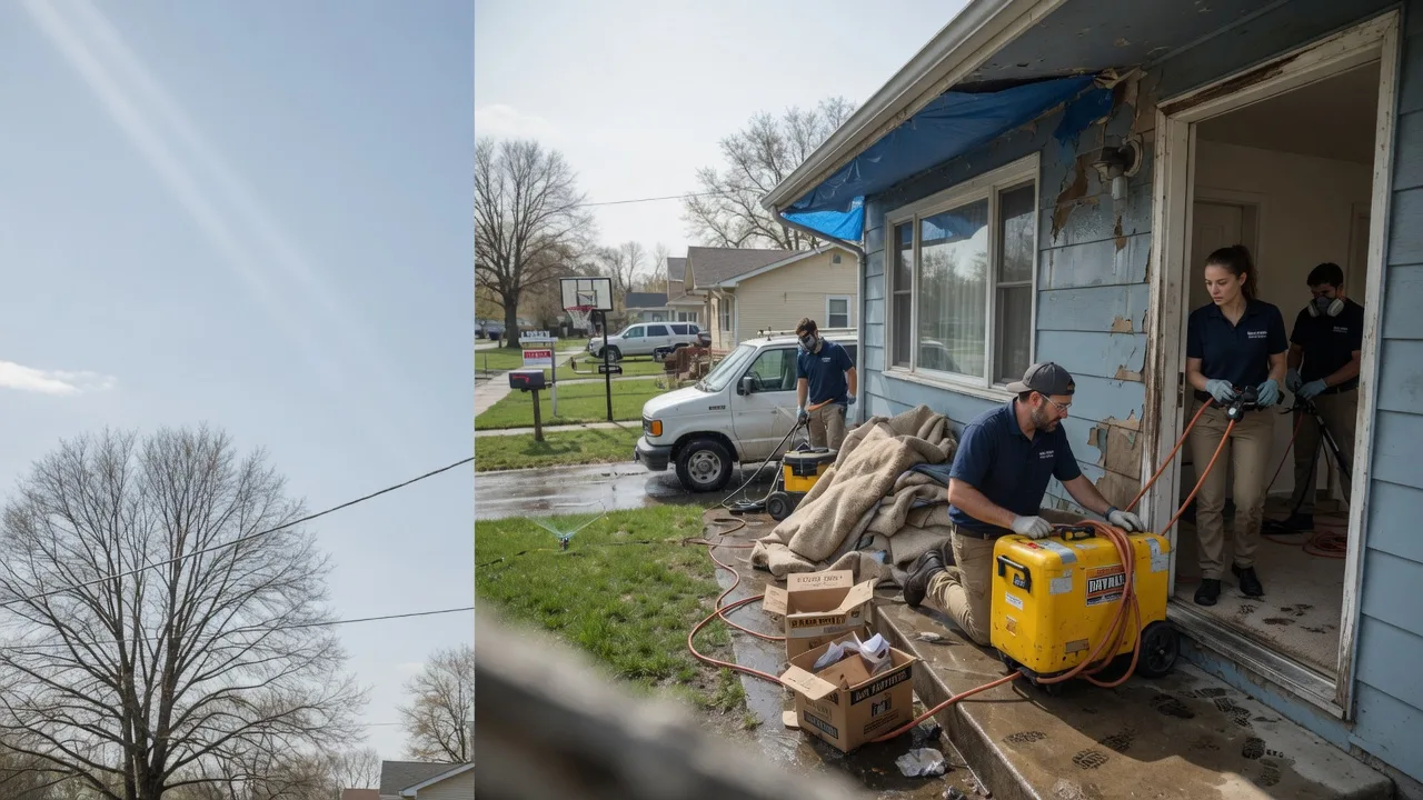 Basement Flood Cleanup in Orr, MN near me